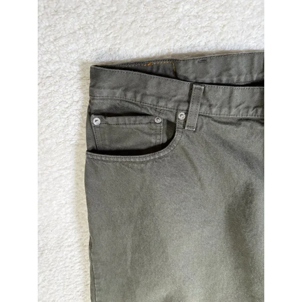 Vintage Levis 550 Jeans Mens 40x32 Green Denim Cotton Relaxed Fit Straight Leg